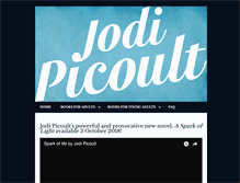 Tablet Screenshot of jodipicoult.com.au